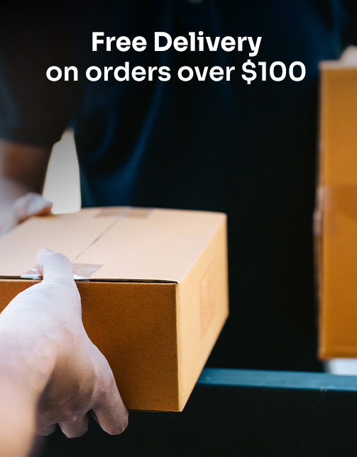 Free Delivery on orders over $100