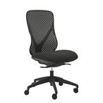 BURO AXON OFFICE CHAIR WITHOUT ARMS BLACK