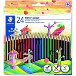 STAEDTLER 185 NORIS COLOUR PENCILS ASSORTED BOX 24