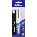 ARTLINE FLOW BALLPOINT PEN METAL BARREL STYLUS 10 MM BLUE