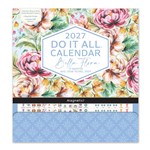 ORANGE CIRCLE DO IT ALL WALL CALENDAR SECRET GARDEN