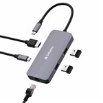 VERBATIM CMH05 USBC MULTIPORT HUB 5 PORTS GREY