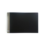 QUILL DISPLAY BOOK FIXED PP LANDSCAPE A3 20 POCKETS BLACK