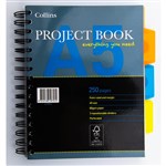 COLLINS ESSENTIAL PROJECT BOOK A5 250OAGES GREY