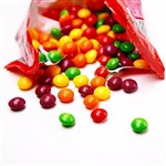1KG MIXED CANDY CHEWS SKITTLES