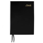 CUMBERLAND NORWICH 52S SPIRAL DIARY PVC 2 DAYS TO PAGE A5 BLACK