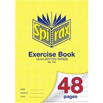 SPIRAX 103 EXERCISE BOOK 14MM DOTTED THIRDS 70GSM A4 48 PAGE