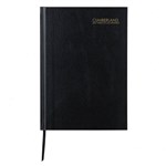 CUMBERLAND 57ECBK CASEBOUND DIARY WEEK TO VIEW A5 BLACK