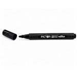 PICTOR WHITEBOARD MARKER TRIANGULAR 44MM BULLET TIP BLACK