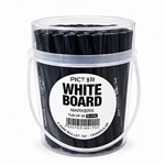 PICTOR WHITEBOARD MARKER TRIANGULAR BULLET TIP BLACK PACK 50