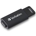 VERBATIM FLASH DRIVE TYPEC 64GB BLACK