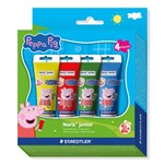 STAEDTLER NORIS JUNIOR PEPPA PIG FINGER PAINTS ASSORTED PACK 4