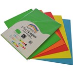 RAINBOW COLOURED A3 COPY PAPER 80GSM 100 SHEETS BRIGHT ASSORTED