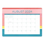 ORANGE CIRCLE 2025 DECORATIVE DESK BLOTTER COLOR THEORY