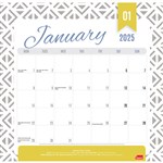 SASCO 4016 MAGNETIC 325 X 315MM WALL PLANNER MONTH TO VIEW ASSORTED