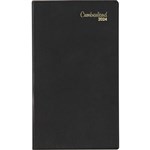 CUMBERLAND 63PBK SLIM POCKET DIARY VERTICLE WEEK TO VIEW A6 BLACK