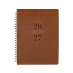 ATAGLANCE AAG3006 SIGNATURE DIARY WEEK TO VIEW A4 BROWN