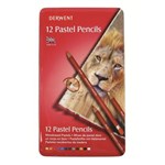 DERWENT PASTEL PENCIL ASSORTED TIN 12