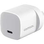 COMSOL USBC MINI CHARGER 20W WHITE