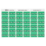 AVERY 43374 LATERAL FILE LABEL SIDE TAB YEAR CODE 24 25 X 38MM PACK 180
