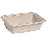 BIOPAK BIOCANE TAKEAWAY BASE 600ML NATURAL PACK 125