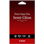 CANON SG201 PHOTO PAPER PLUS SEMI GLOSS 260GSM 4 X 6 INCH WHITE PACK 20