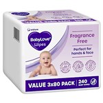 BABYLOVE EVERYDAY BABY WIPES PACK 240