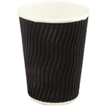CAPRI COOLWAVE CUP 8OZ BLACK CARTON 500