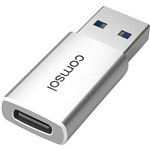 COMSOL ADAPTER USBA TO USBC SILVER