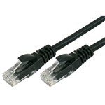 COMSOL RJ45 PATCH CABLE CAT6 15M BLACK