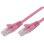 COMSOL RJ45 PATCH CABLE CAT6 15M PINK