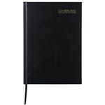 CUMBERLAND 57ECBK CASEBOUND DIARY WEEK TO VIEW A5 BLACK