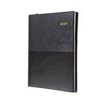COLLINS VANESSA 285V99 DIARY 2 DAYS TO PAGE A5 BLACK