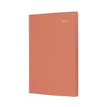 COLLINS BELMONT COLOURS 387V44 DIARY WEEK TO VIEW A5 ORANGE