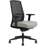DAL JIRRA SIDE CONTROL SYNCHRO HIGH MESH BACK ARMS BLACK BACK ICE SEAT