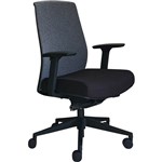 DAL JIRRA SIDE CONTROL SYNCHRO HIGH MESH BACK ARMS GREY BACK BLACK SEAT