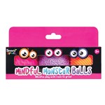 SENSORY SPROUTS MINDFUL MONSTER BALLS IN A PINK BOX ASSORTED SET 3