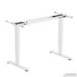 ERGOVIDA DUAL MOTOR SIT STAND DESK WHITE FRAME ONLY