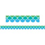 LEARNING CAN BE FUN COOL TONES SCALLOPS BORDER PACK 12