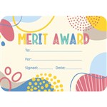 LEARNING CAN BE FUN GROWING MINDS MERIT AWARD CERTIFICATES PINK PACK 30