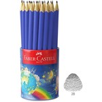FABERCASTELL JUNIOR TRIANGULAR WRITING PENCILS 2B PACK 50