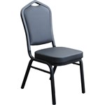 DURAFURN FUNCTION CHAIR BLACK VINYL  FRAME