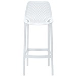 RAPIDLINE CAST HIGH STOOL 750MM WHITE