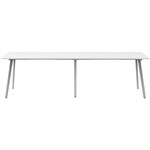 RAPIDLINE ETERNITY HIGH BAR TABLE 3600 X 750MM NATURAL WHITEWHITE
