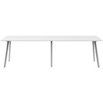RAPIDLINE ETERNITY HIGH BAR TABLE 3600 X 900MM NATURAL WHITEWHITE