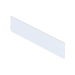 RAPIDLINE ARCH PERFORATED MODESTY PANEL 1600 X 300 X 20MM WHITE