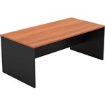 OM DESK 1350 X 750 X 720MM CHERRYCHARCOAL