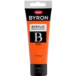 JASART BYRON ACRYLIC PAINT 75ML ORANGE