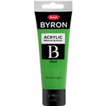JASART BYRON ACRYLIC PAINT 75ML GREEN LIGHT