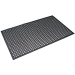 MATTEK SAFETY CUSHION MAT 900 X 1500MM BLACK
